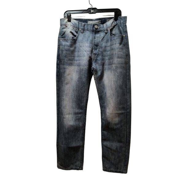 Paper Denim & Cloth PD&C Jeans Men’s 33x30 Blue Slim Straight Denim - Picture 1 of 5